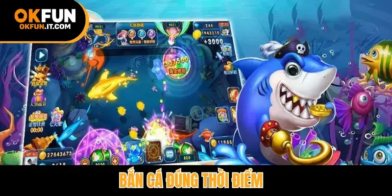 Bắn cá đúng thời điểm