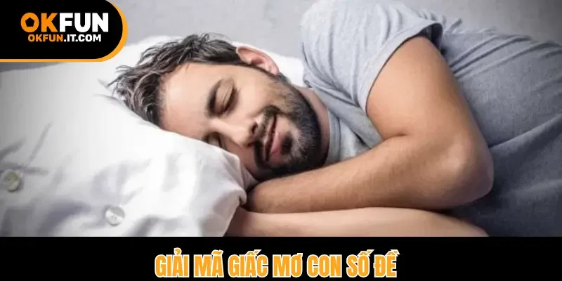 Giải mã giấc mơ con số đề