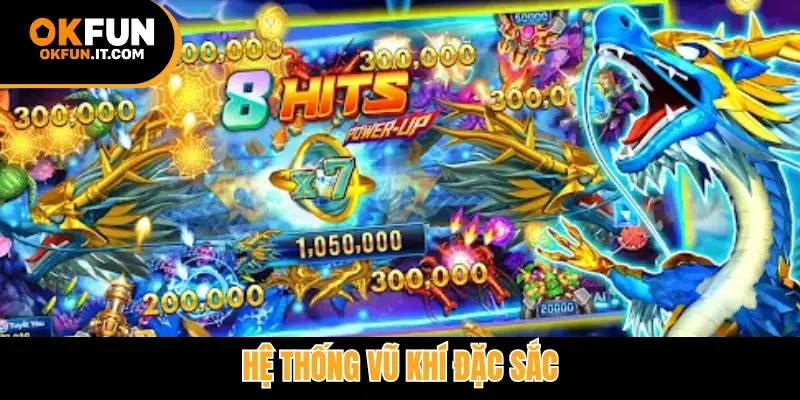 Hệ thống vũ khí đặc sắc