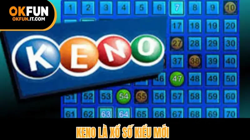 Keno là xổ số kiểu mới